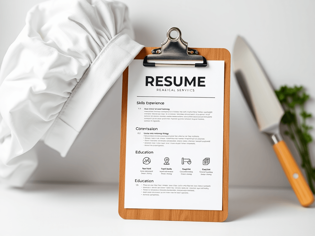 Currículum de Cocinero: Cómo Crear un CV que Impresione