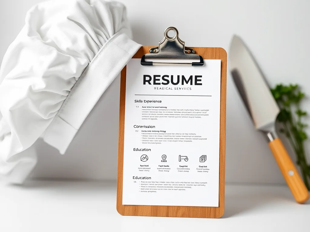 Currículum de Cocinero: Cómo Crear un CV que Impresione