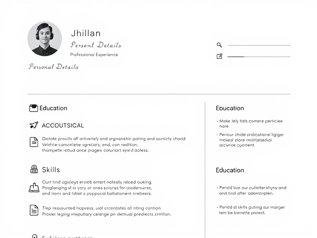 Estructura de un Currículum Vitae: Cómo Organizar tu Hoja de Vida