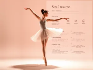 Currículum Vitae para Bailarinas: Cómo Crear el CV Ideal