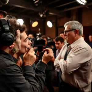 Artista de maquillaje para películas