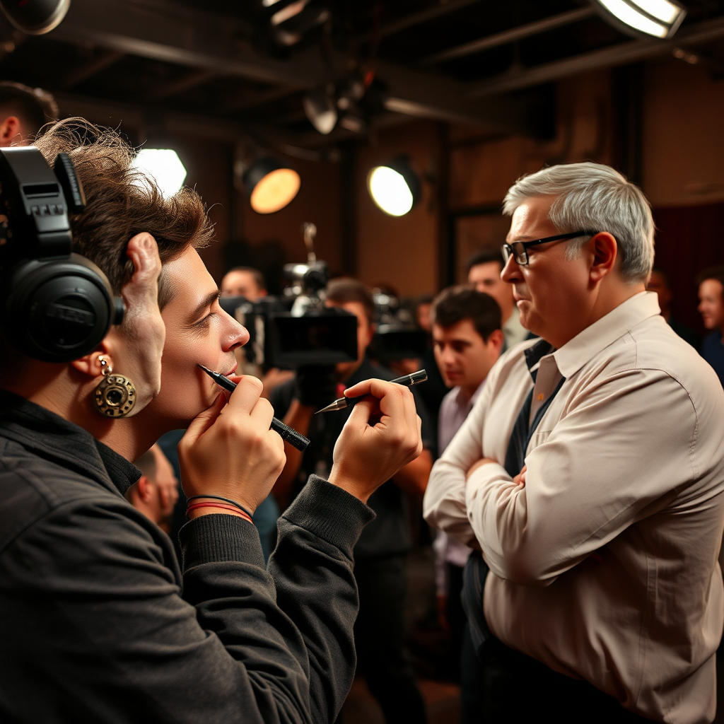 Artista de maquillaje para películas