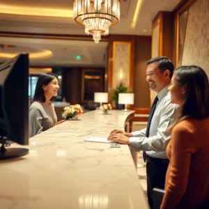 Encargado de Recepción de Hotel